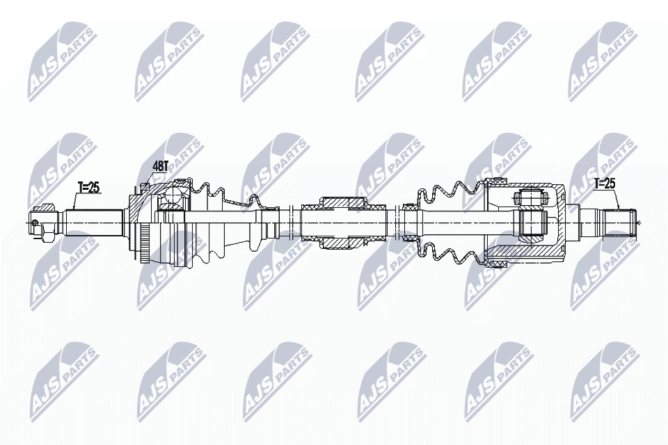Drive Shaft - NPW-HY-523 NTY
