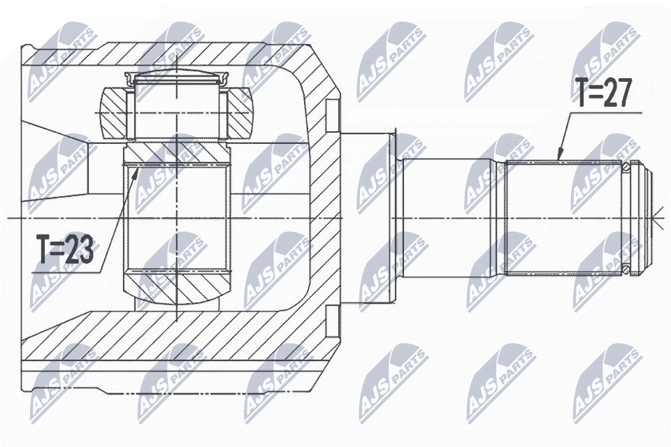 Joint Kit, drive shaft - NPW-HY-531 NTY
