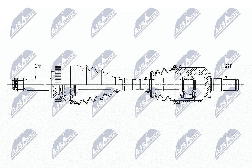 Drive Shaft - NPW-HY-545 NTY