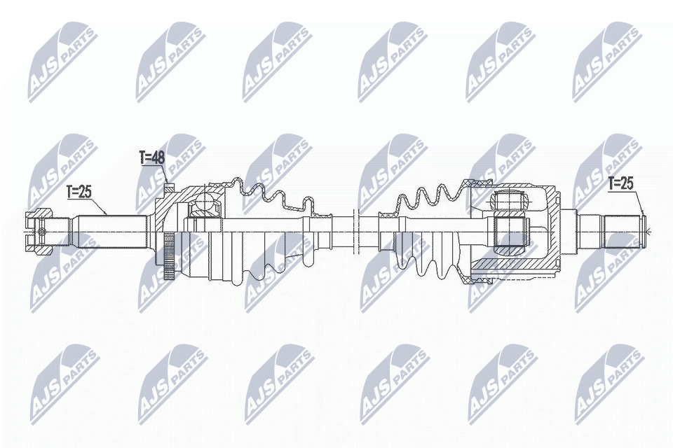 Drive Shaft - NPW-HY-549 NTY