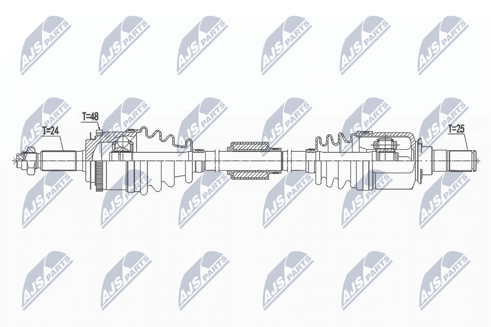 Drive Shaft - NPW-HY-551 NTY