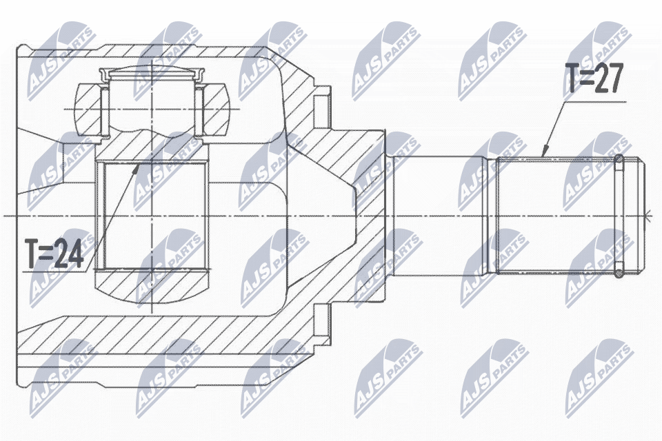 Drive Shaft - NPW-HY-558 NTY