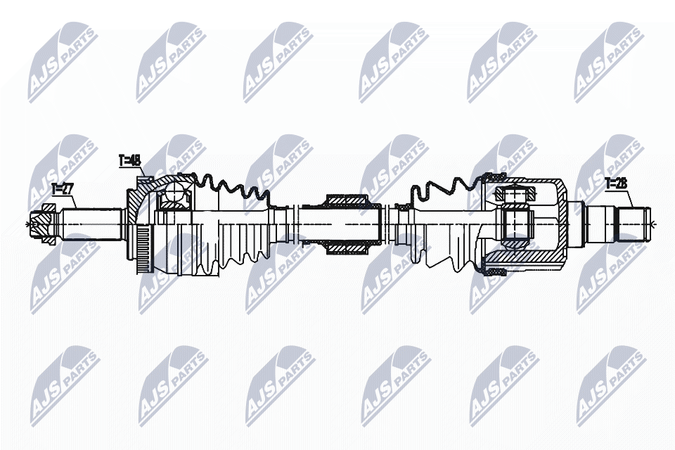 Drive Shaft - NPW-HY-569 NTY