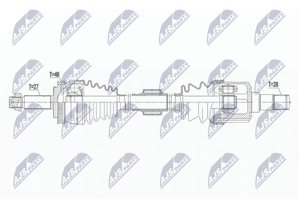 Drive Shaft - NPW-HY-571 NTY