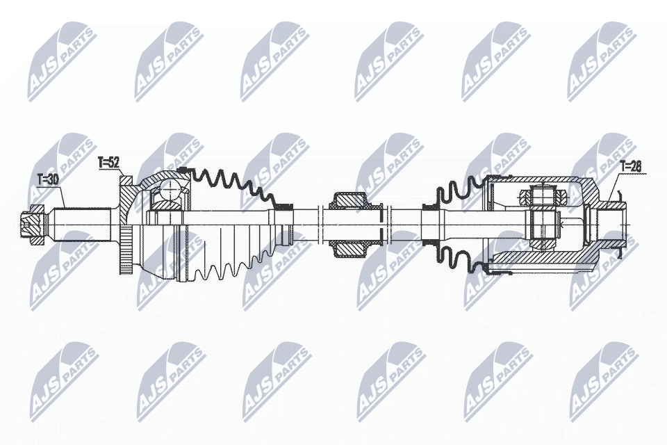 Drive Shaft - NPW-HY-575 NTY