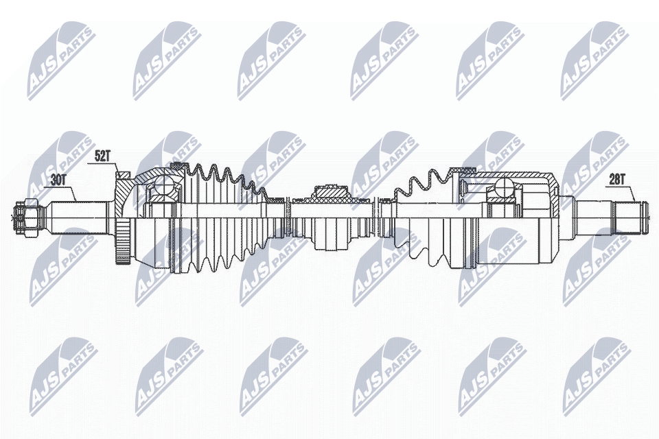 Drive Shaft - NPW-HY-595 NTY