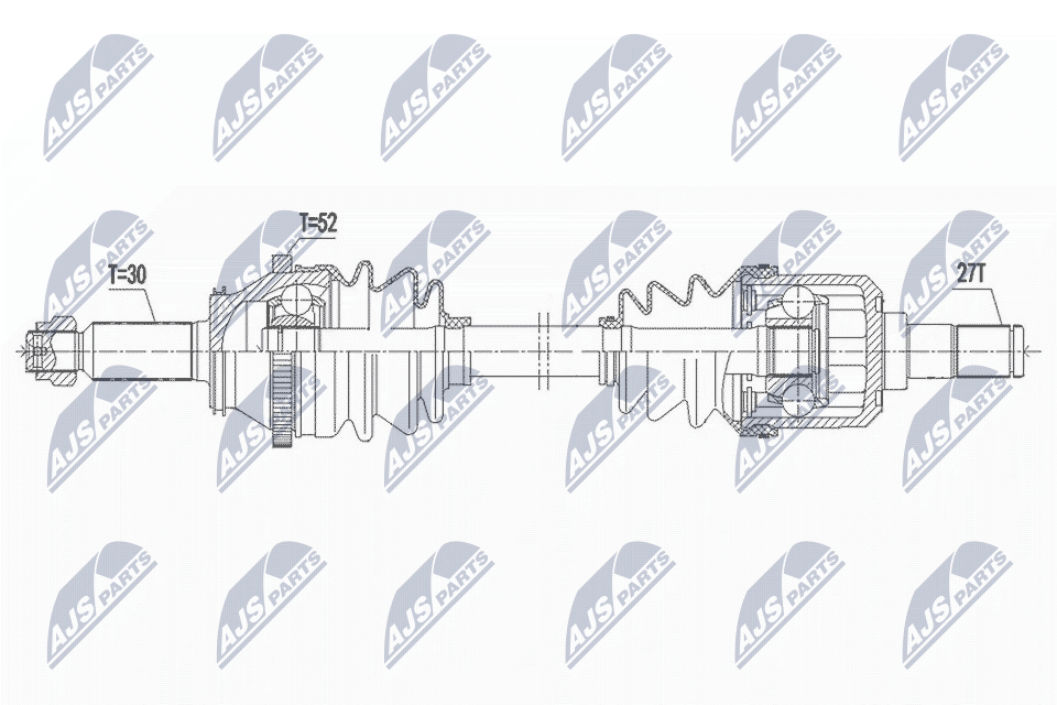 Drive Shaft - NPW-HY-601 NTY