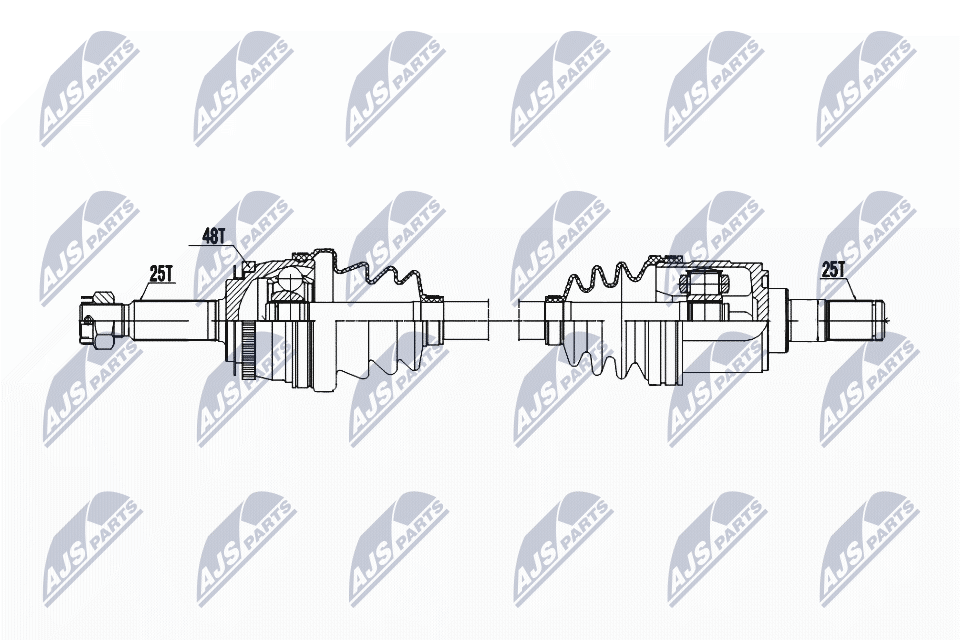 Drive Shaft - NPW-HY-603 NTY