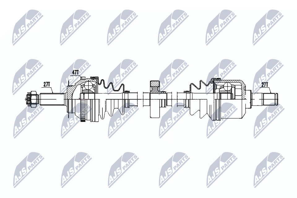 kardaninis velenas - NPW-HY-607 NTY