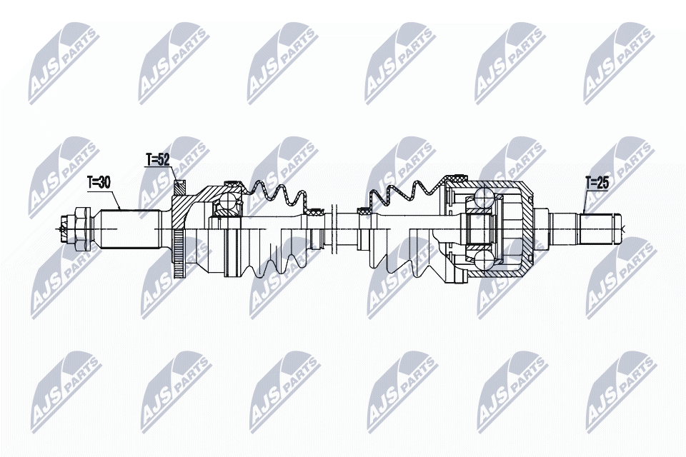 Drive Shaft - NPW-HY-623 NTY