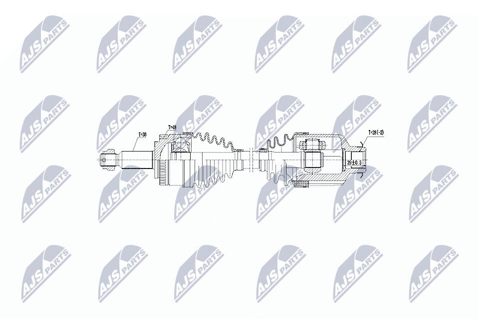 Drive Shaft - NPW-KA-342 NTY