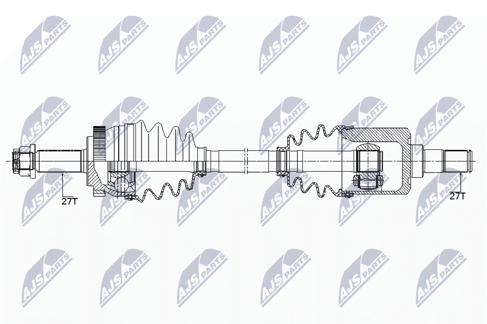 Приводной вал - NPW-KA-352 NTY