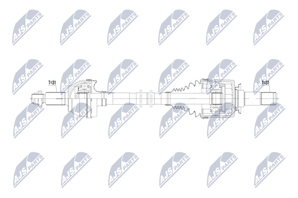 Drive Shaft - NPW-LR-033 NTY