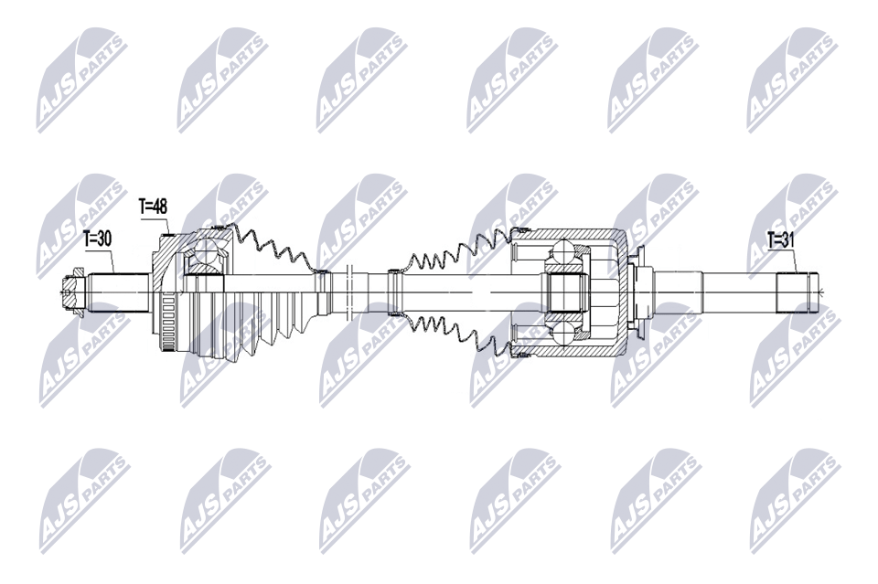 Drive Shaft - NPW-LR-055 NTY