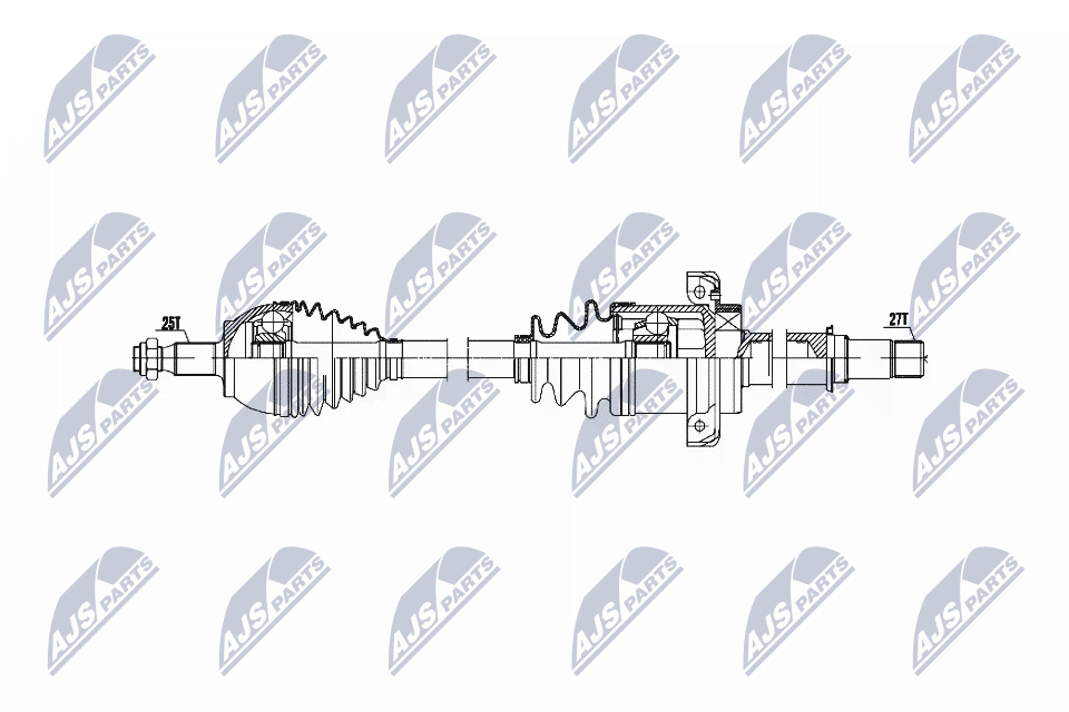 Albero motore/Semiasse - NPW-ME-028 NTY