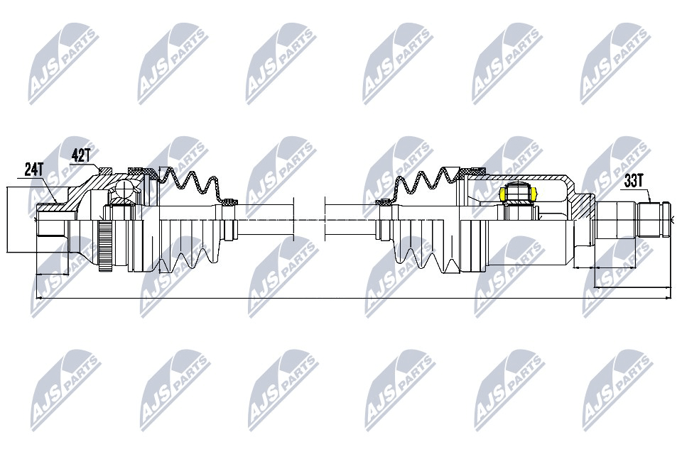 Drive Shaft - NPW-ME-031 NTY
