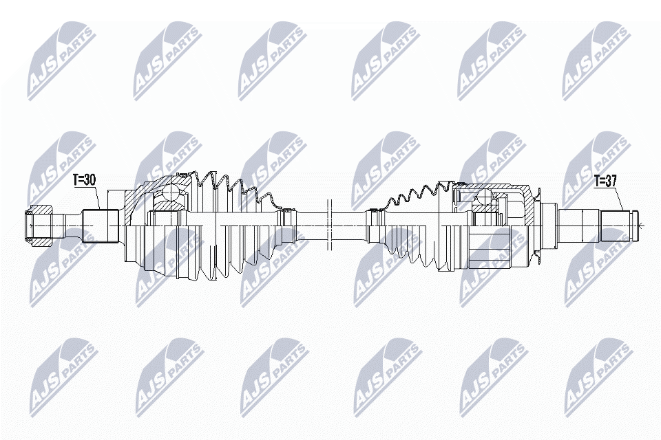 Albero motore/Semiasse - NPW-ME-051 NTY