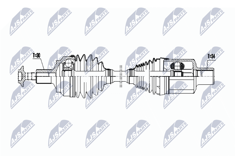 Drive Shaft - NPW-ME-060 NTY