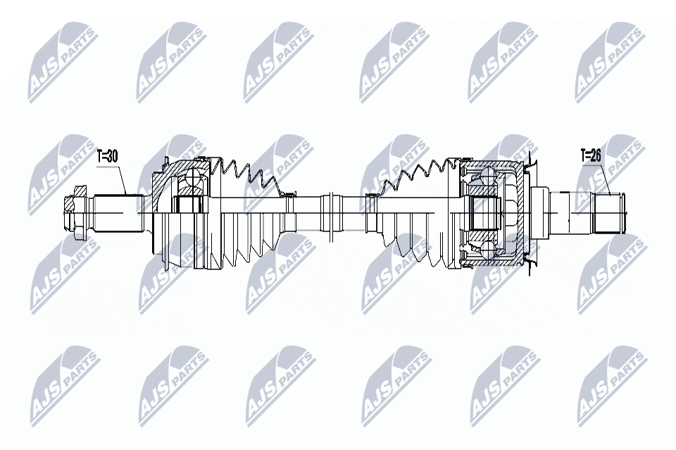 Drive Shaft - NPW-ME-072 NTY