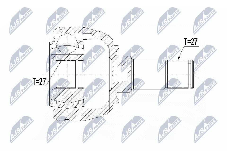 Joint Kit, drive shaft - NPW-ME-085 NTY