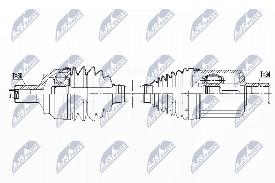 Drive Shaft - NPW-ME-096 NTY