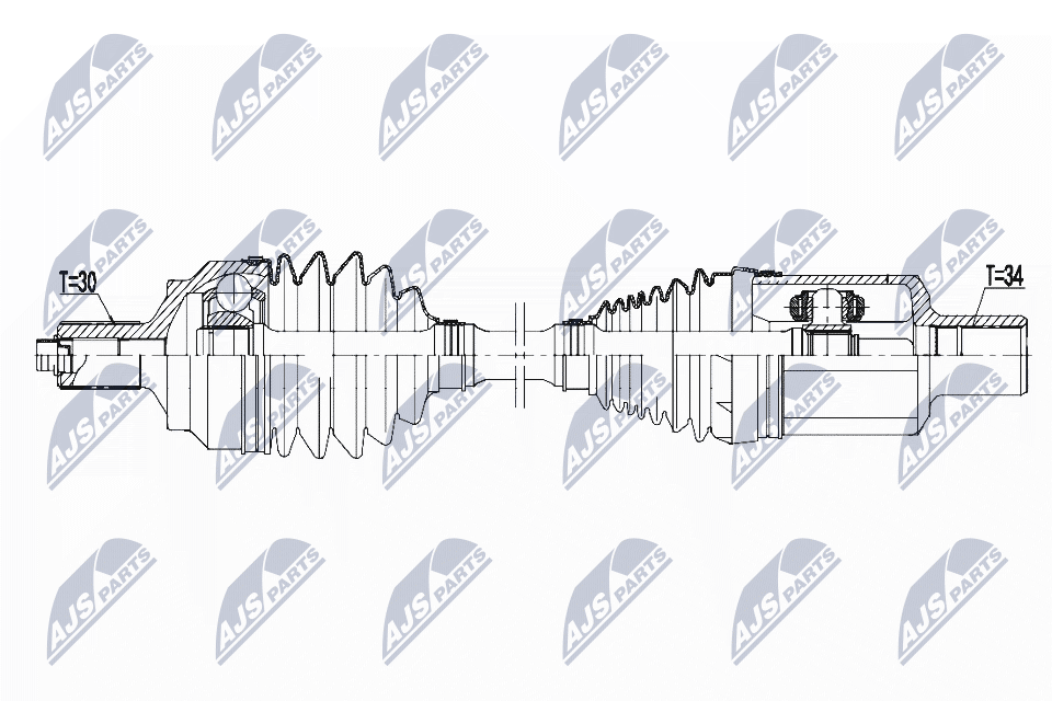 Drive Shaft - NPW-ME-102 NTY