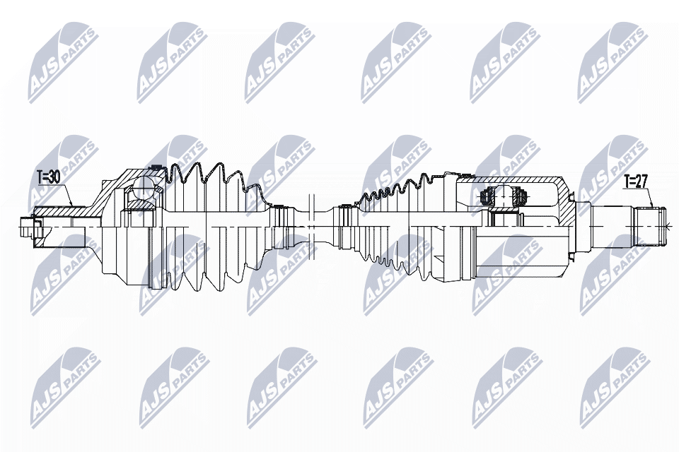 Albero motore/Semiasse - NPW-ME-104 NTY
