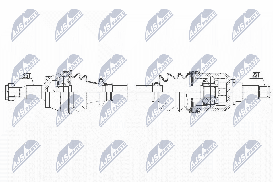 Drive Shaft - NPW-ME-106 NTY