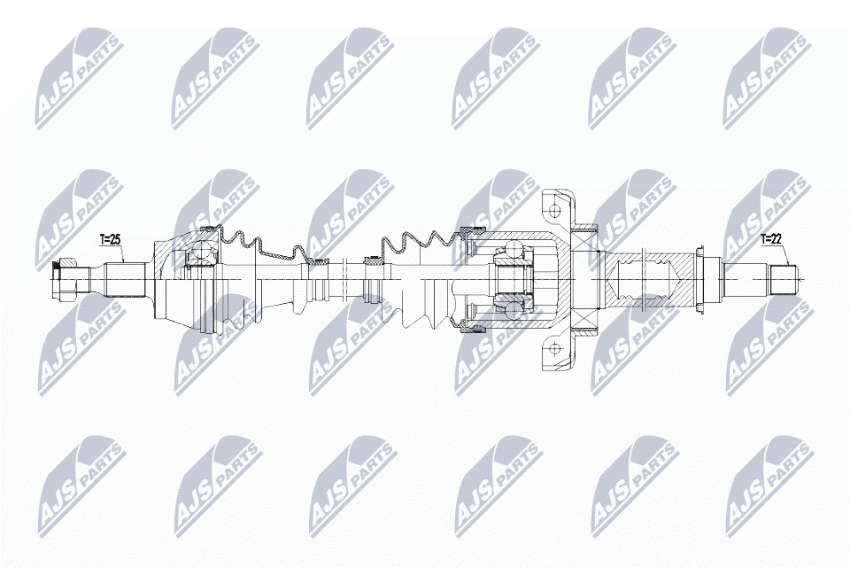 Drive Shaft - NPW-ME-108 NTY