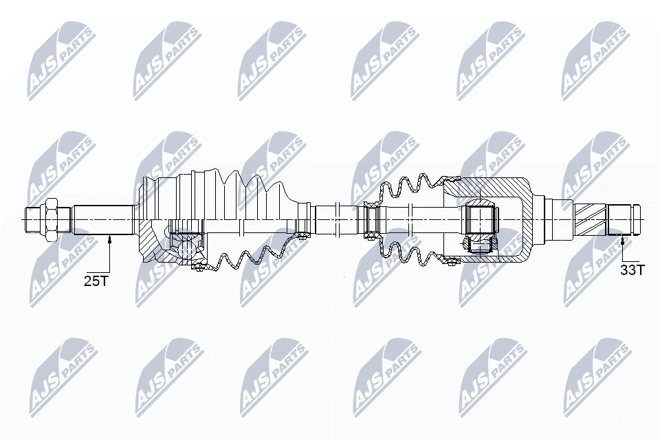 Drive Shaft - NPW-ME-124 NTY