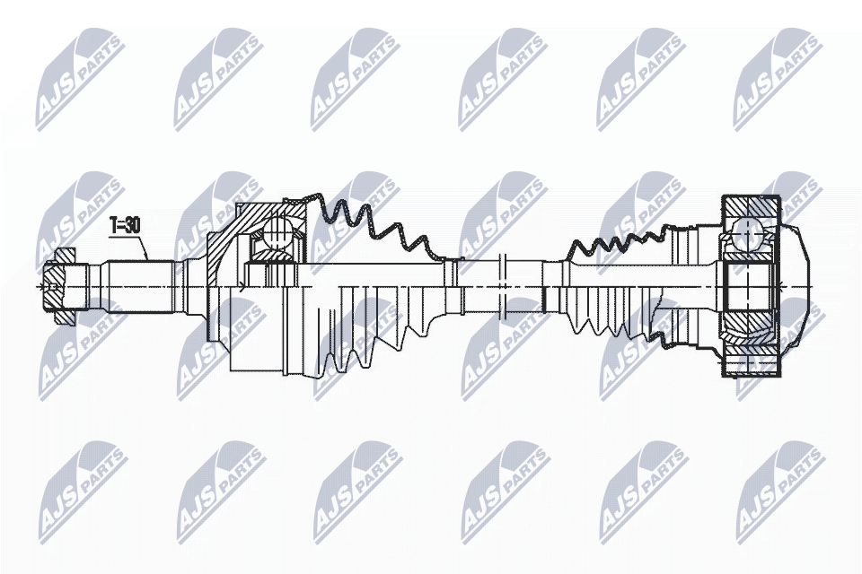 Drive Shaft - NPW-ME-164 NTY