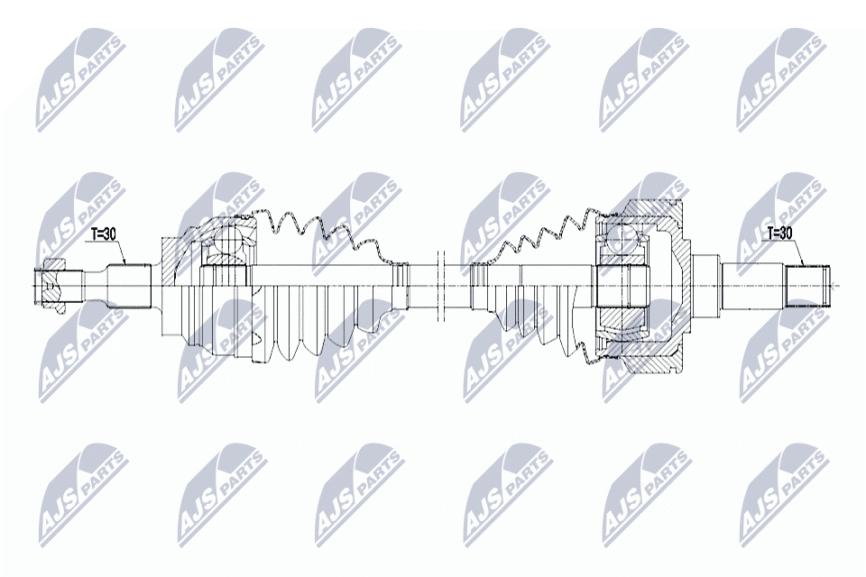 Drive Shaft - NPW-ME-174 NTY
