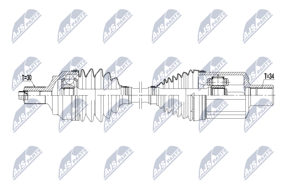 Drive Shaft - NPW-ME-182 NTY