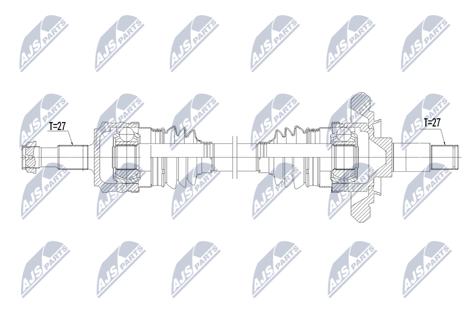 Drive Shaft - NPW-ME-217 NTY
