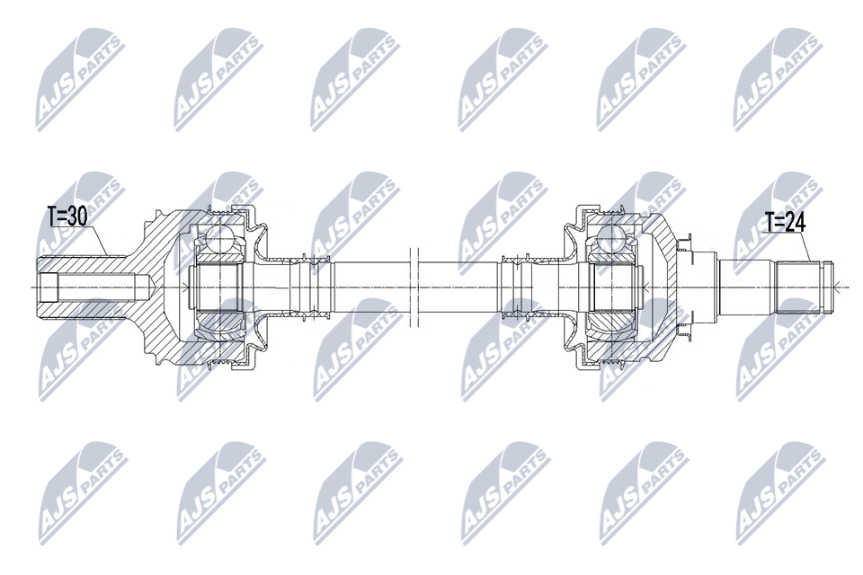 Drive Shaft - NPW-ME-222 NTY