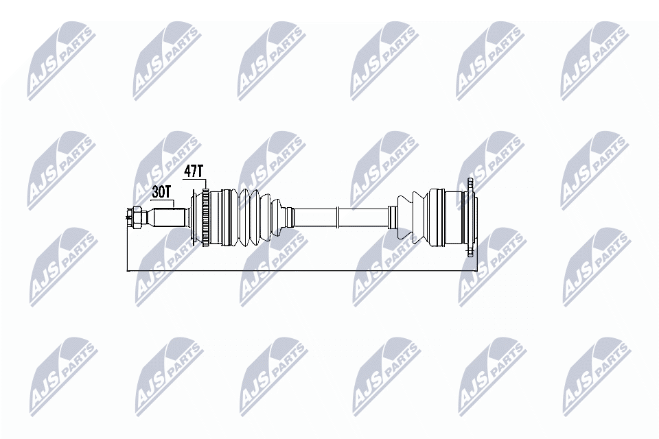 Drive Shaft - NPW-MS-001 NTY