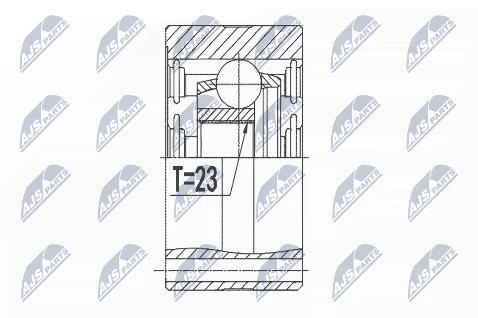 Joint, propshaft - NPW-MS-048 NTY
