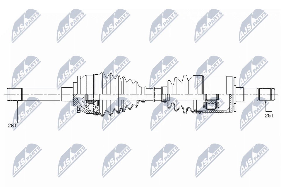Drive Shaft - NPW-MS-057 NTY