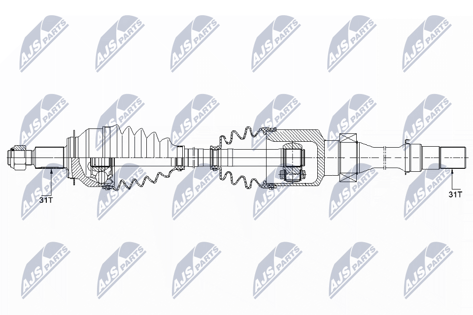 Drive Shaft - NPW-MZ-041 NTY