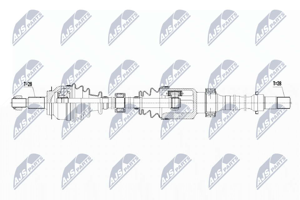 Drive Shaft - NPW-MZ-056 NTY