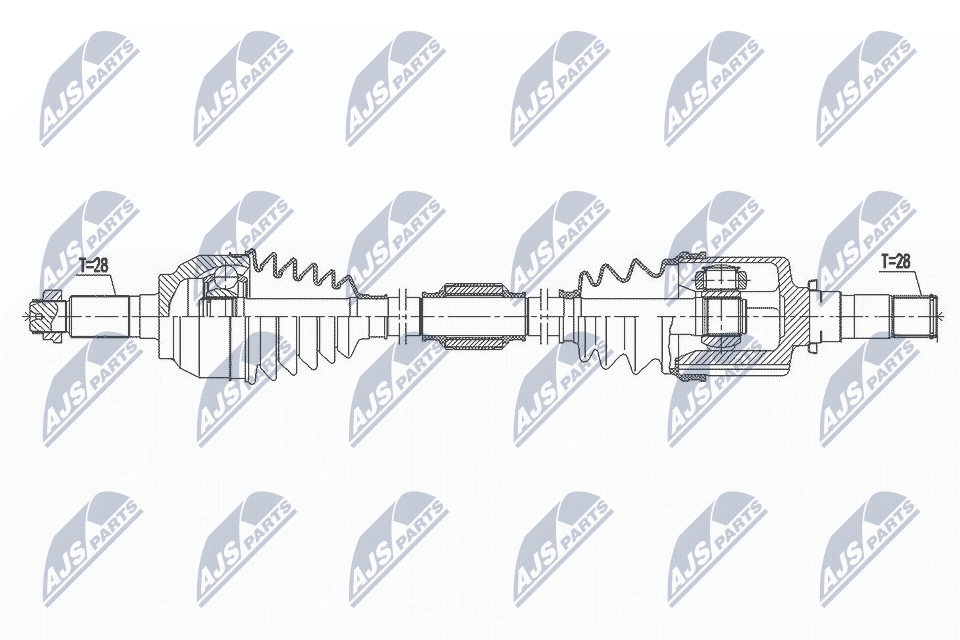Drive Shaft - NPW-MZ-062 NTY