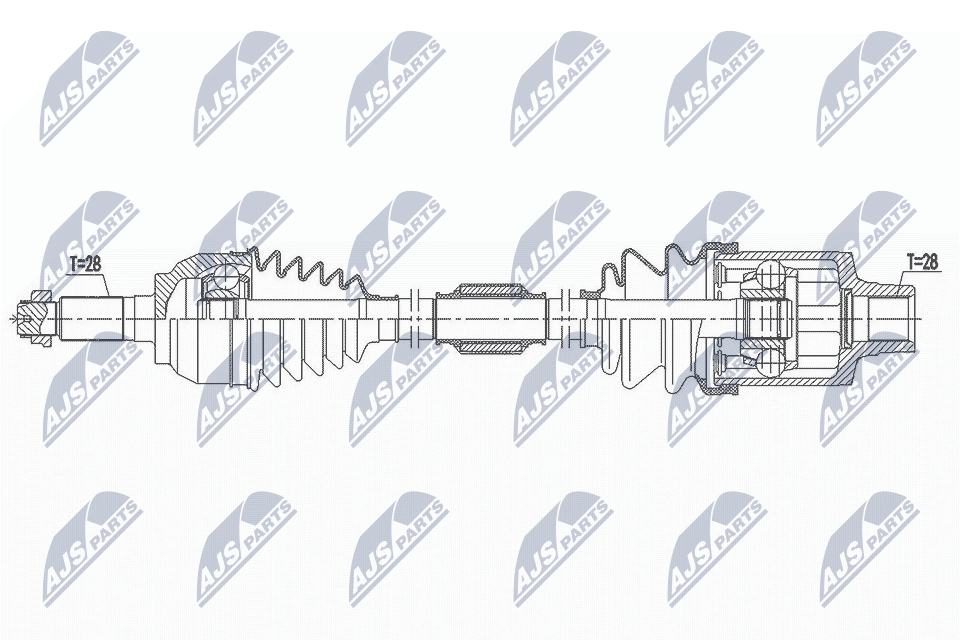 Drive Shaft - NPW-MZ-064 NTY
