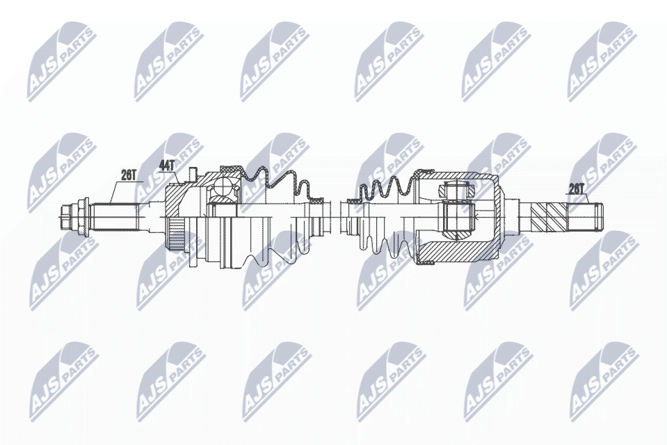 Drive Shaft - NPW-MZ-070 NTY