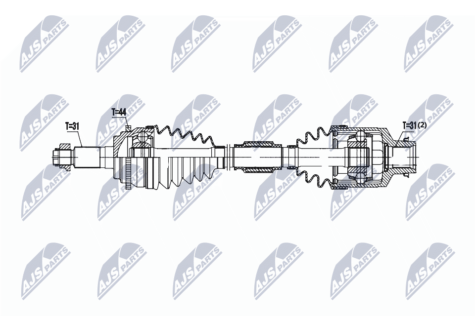 Drive Shaft - NPW-MZ-086 NTY