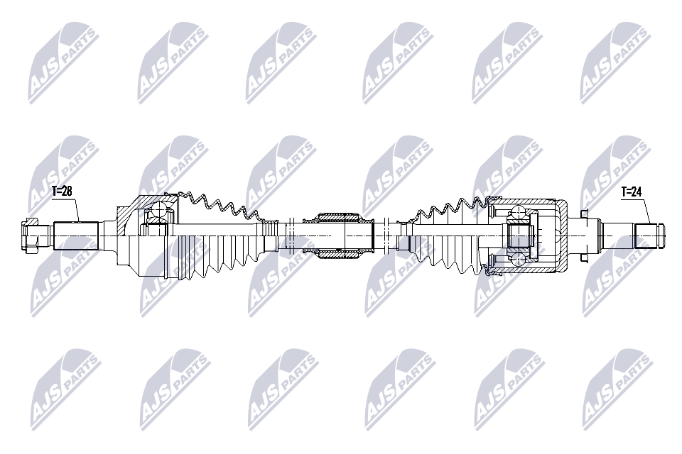 Drive Shaft - NPW-MZ-096 NTY