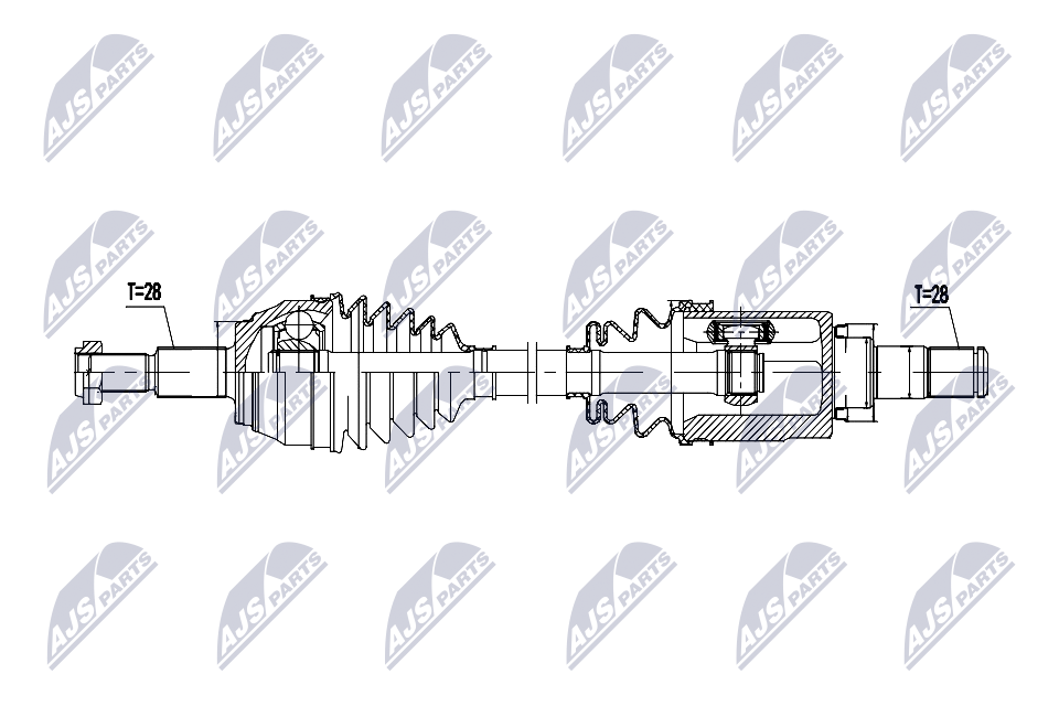 Drive Shaft - NPW-MZ-100 NTY