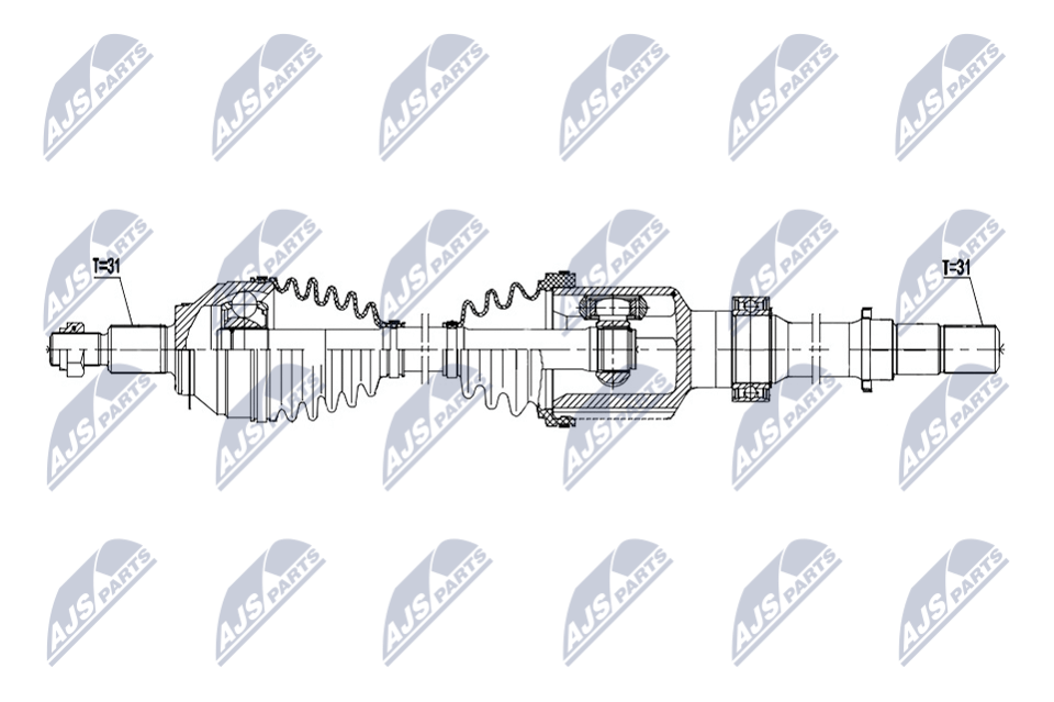 Drive Shaft - NPW-MZ-104 NTY