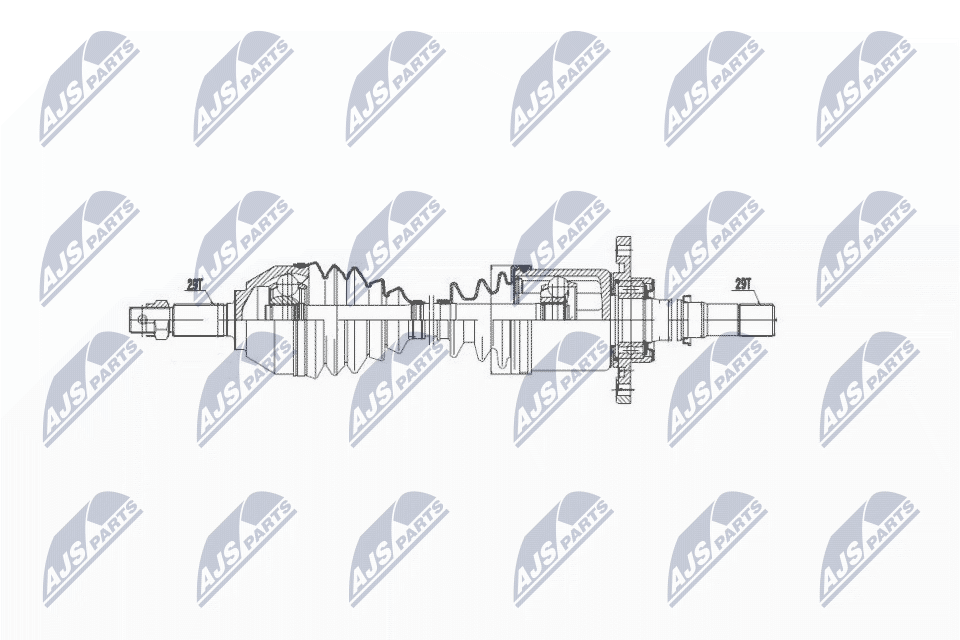 Drive Shaft - NPW-NS-041 NTY