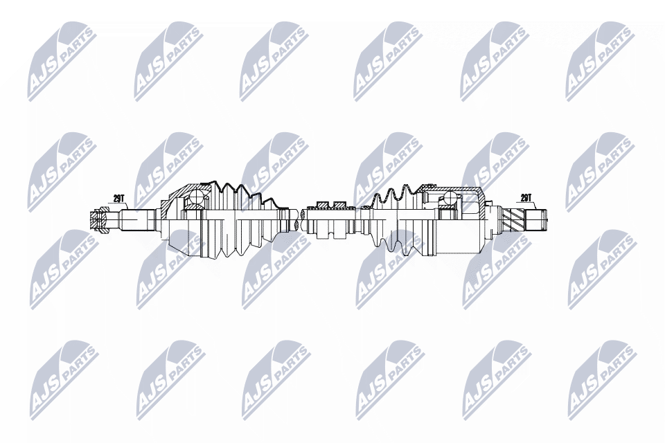 Albero motore/Semiasse - NPW-NS-042 NTY