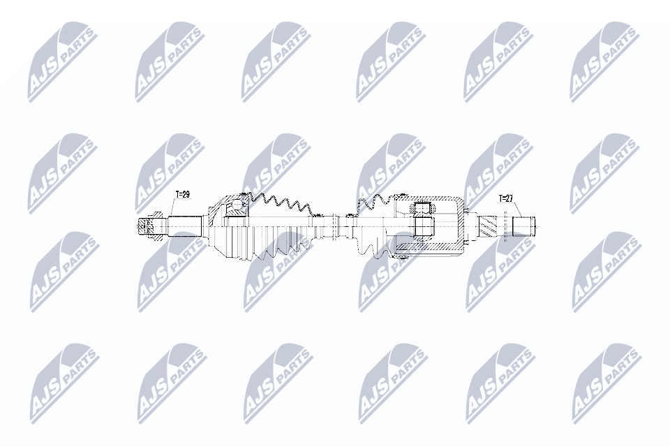 Albero motore/Semiasse - NPW-NS-055 NTY